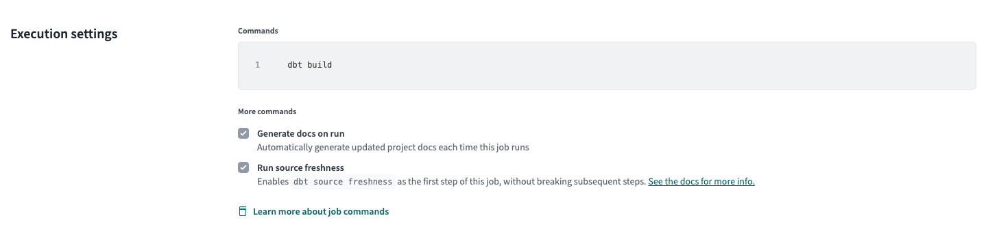 Editing the job to generate artifacts Editing the job to generate artifacts